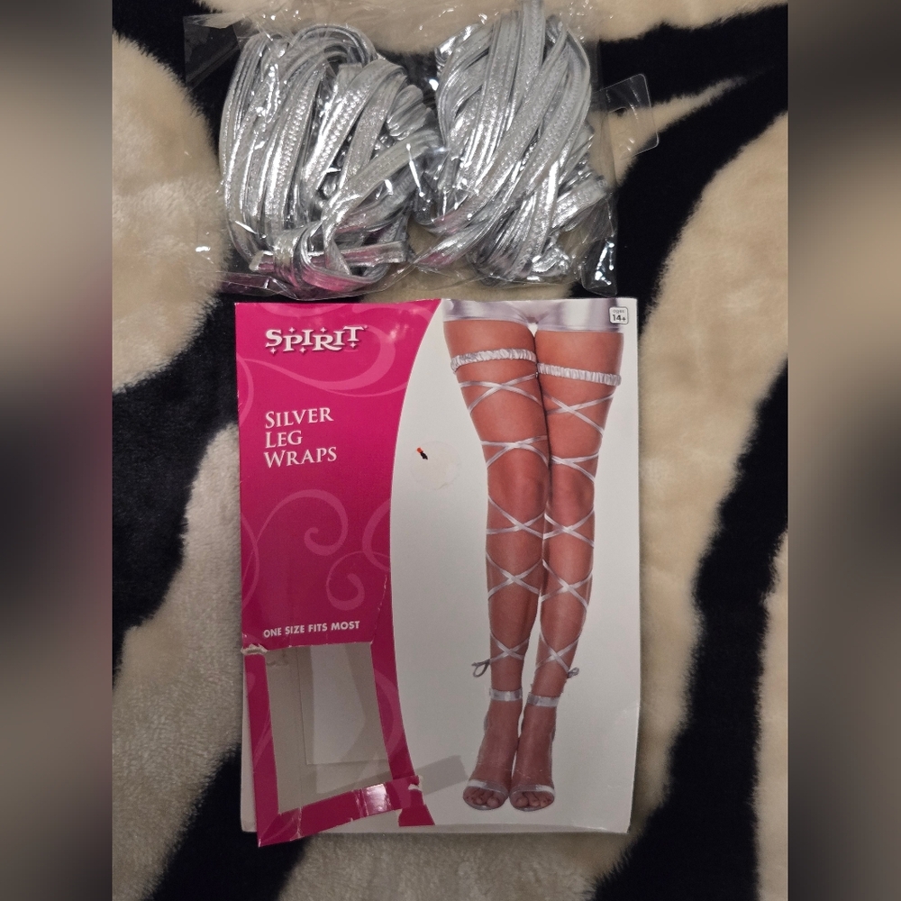 Silver Leg Wraps